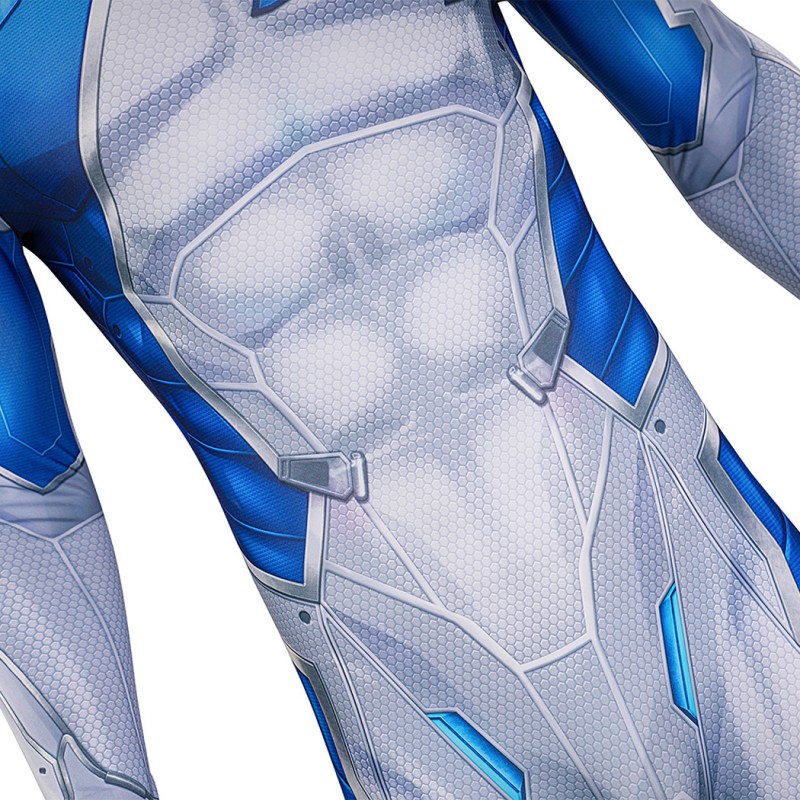 Marvel Rivals Mister Fantastic Cosplay Costume Reed Richards Halloween Suit