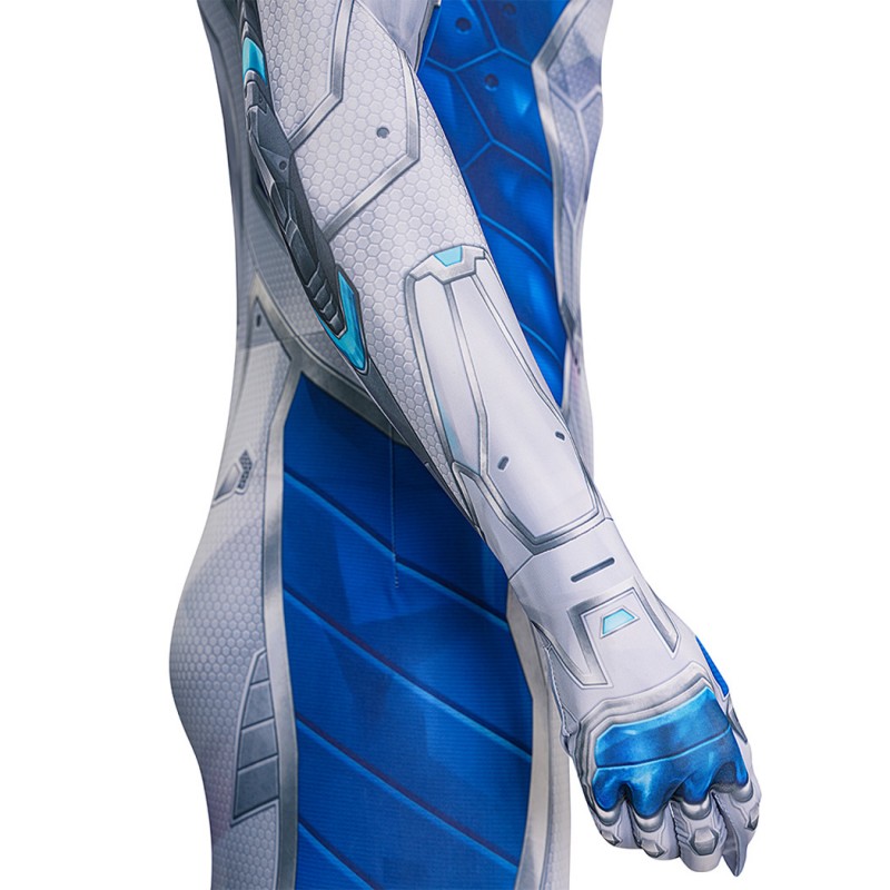 Marvel Rivals Mister Fantastic Cosplay Costume Reed Richards Halloween Suit