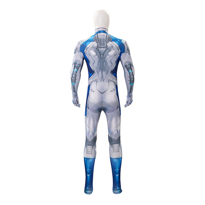 Marvel Rivals Mister Fantastic Cosplay Costume Reed Richards Halloween Suit