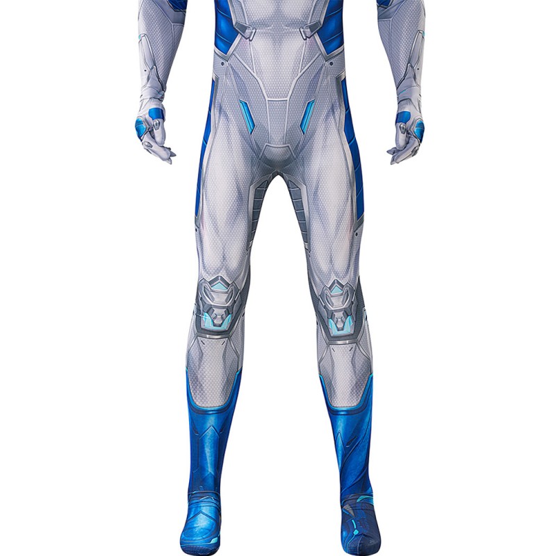 Marvel Rivals Mister Fantastic Cosplay Costume Reed Richards Halloween Suit