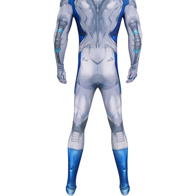 Marvel Rivals Mister Fantastic Cosplay Costume Reed Richards Halloween Suit