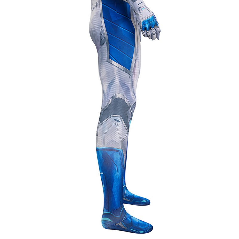 Marvel Rivals Mister Fantastic Cosplay Costume Reed Richards Halloween Suit