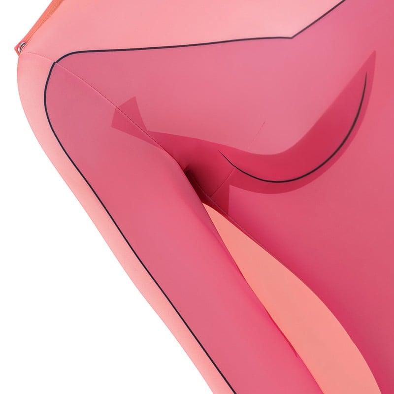 Invincible Atom Eve Jumpsuit Women Pink Cosplay Costume