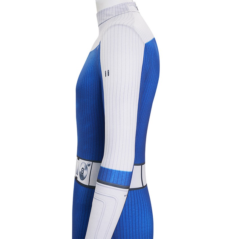 The Fantastic Four First Steps Human Torch Jumpsuit Cosplay Costume Johnny Storm Halloween Suit