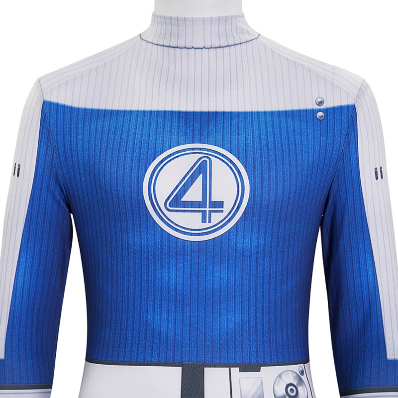 The Fantastic Four First Steps Human Torch Jumpsuit Cosplay Costume Johnny Storm Halloween Suit