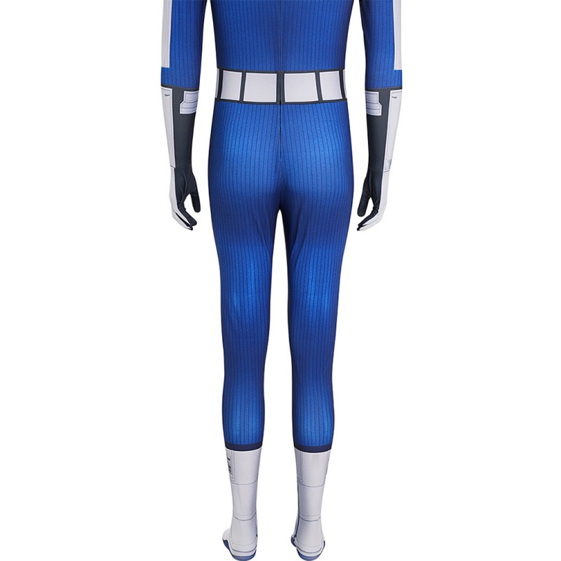 The Fantastic Four First Steps Human Torch Jumpsuit Cosplay Costume Johnny Storm Halloween Suit