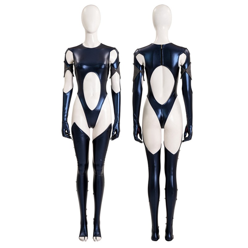 Marvel Rivals Invisible Woman Cosplay Costume Sue Storm Halloween Suit