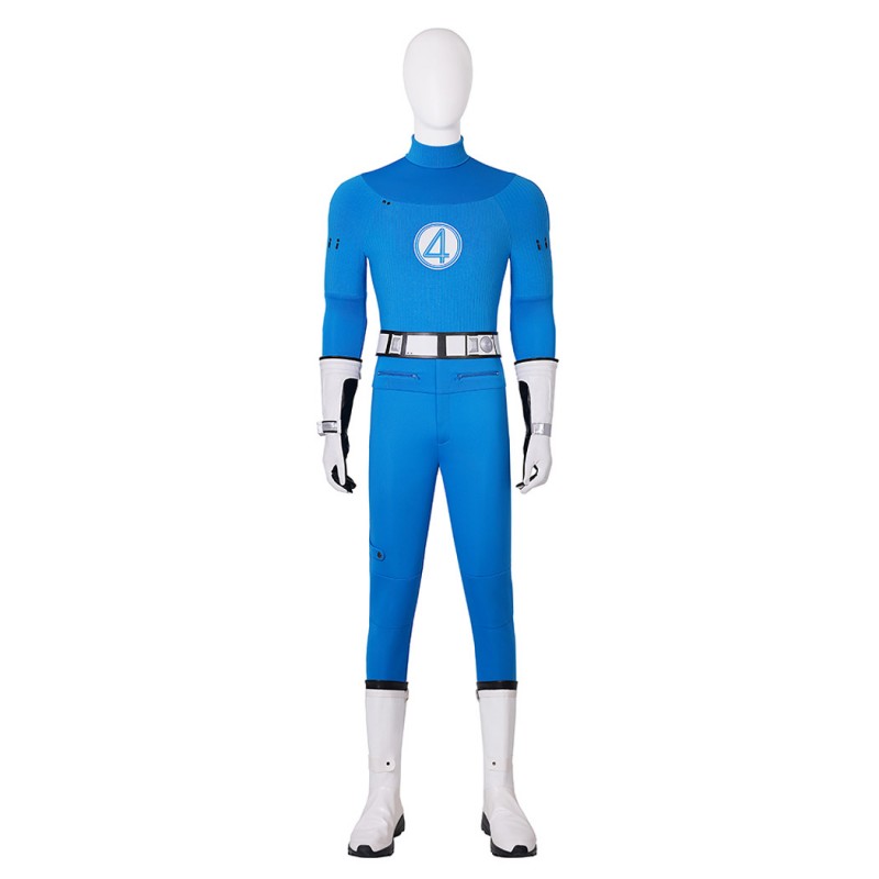 Mister Fantastic Blue Suit The Fantastic Four First Steps Reed Richards Halloween Cosplay Costumes