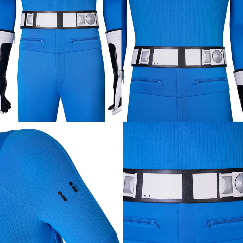 Mister Fantastic Blue Suit The Fantastic Four First Steps Reed Richards Halloween Cosplay Costumes