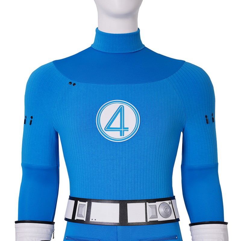 Mister Fantastic Blue Suit The Fantastic Four First Steps Reed Richards Halloween Cosplay Costumes