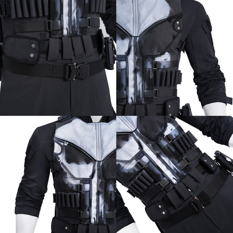 Punisher Costume Daredevil Born Again Cosplay Suit Full Set