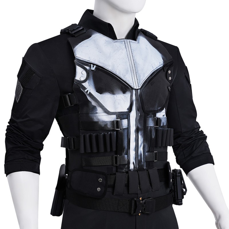 Punisher Costume Daredevil Born Again Cosplay Suit Full Set
