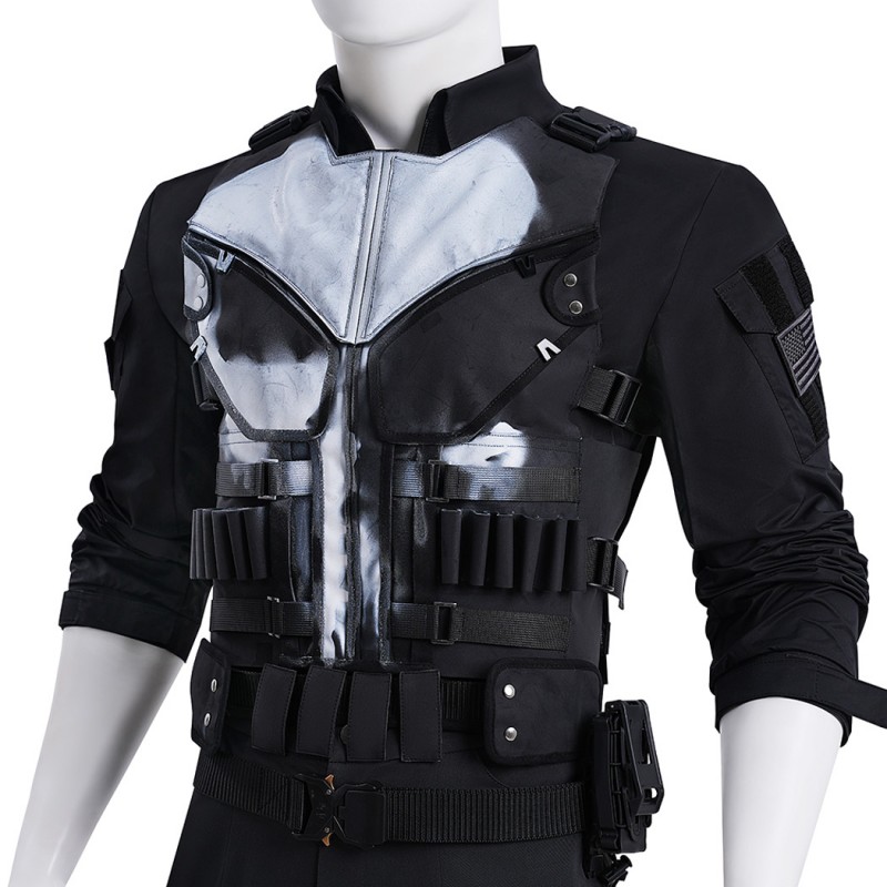 Punisher Costume Daredevil Born Again Cosplay Suit Full Set
