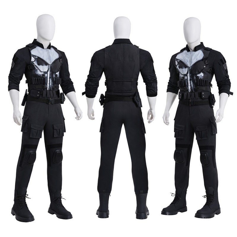 Punisher Costume Daredevil Born Again Cosplay Suit Full Set