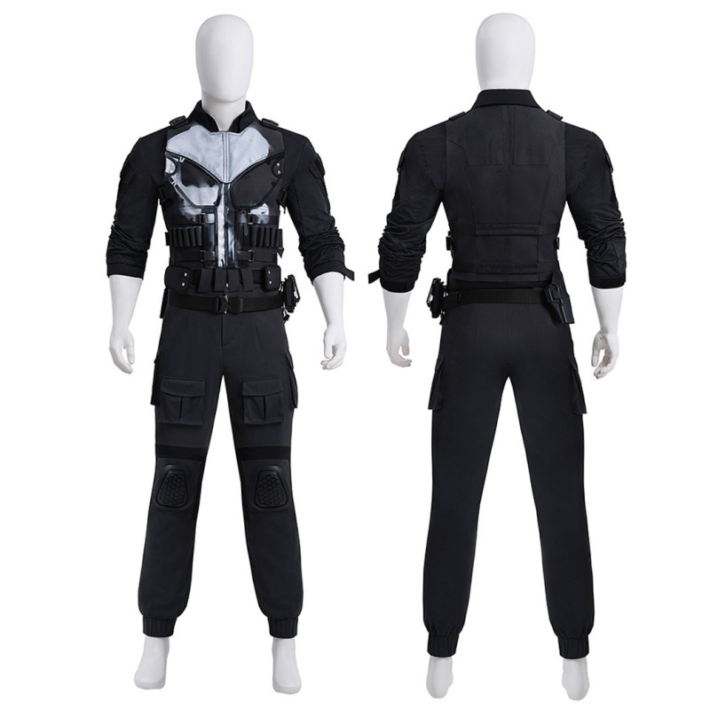 Punisher Costume Daredevil Born Again Cosplay Suit Full Set