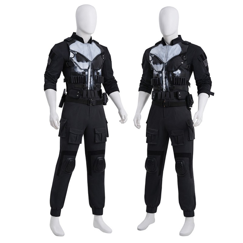 Punisher Costume Daredevil Born Again Cosplay Suit Full Set