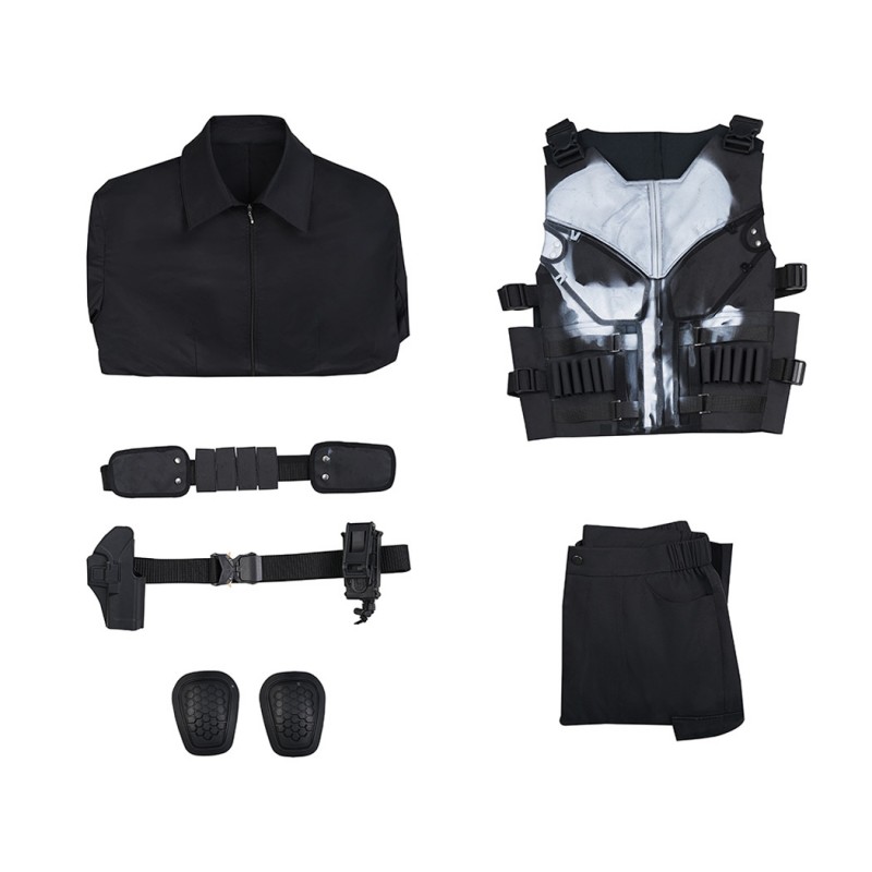 Punisher Costume Daredevil Born Again Cosplay Suit Full Set
