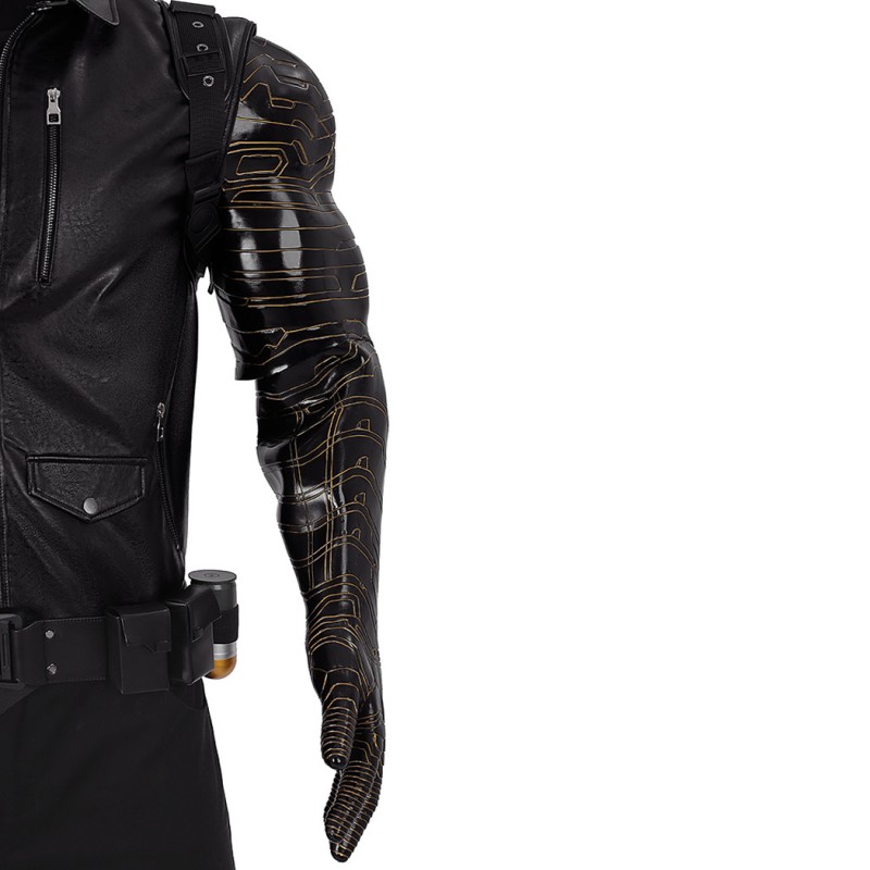 Thunderbolts Winter Soldier Costume Bucky Barnes Halloween Cosplay Suit