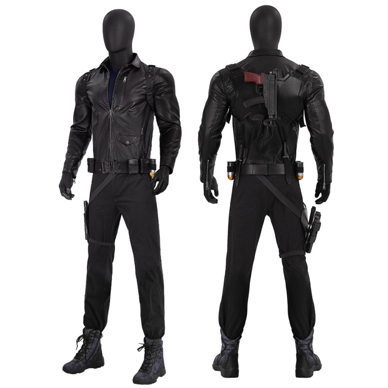 Thunderbolts Winter Soldier Costume Bucky Barnes Halloween Cosplay Suit