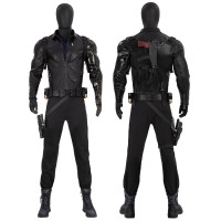 Thunderbolts Winter Soldier Costume Bucky Barnes Halloween Cosplay Suit
