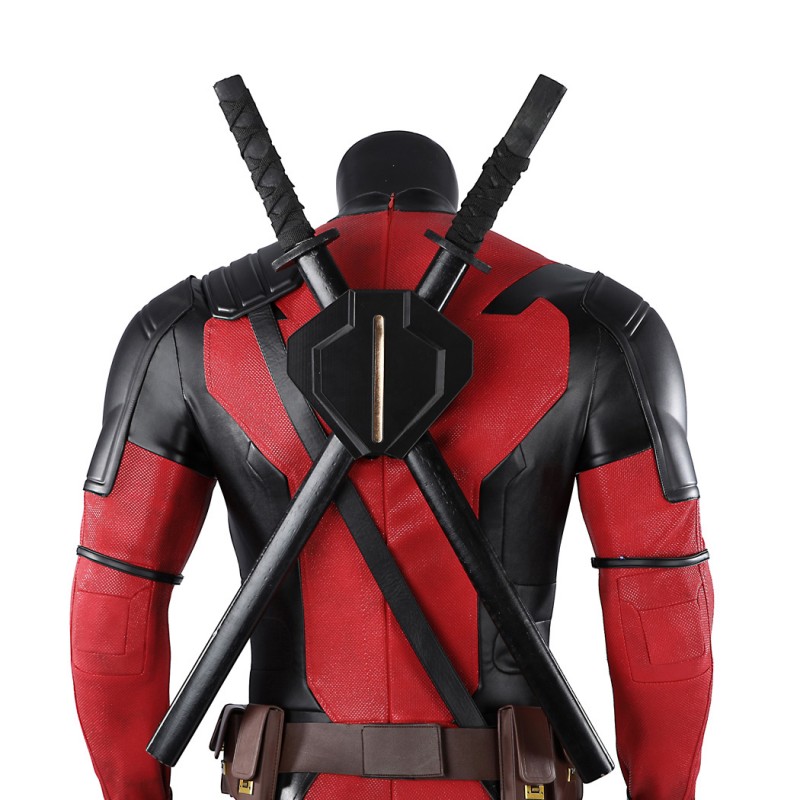 Deadpool 3 Costume Deadpool & Wolverine Halloween Suit Wade Wilson Red Outfits