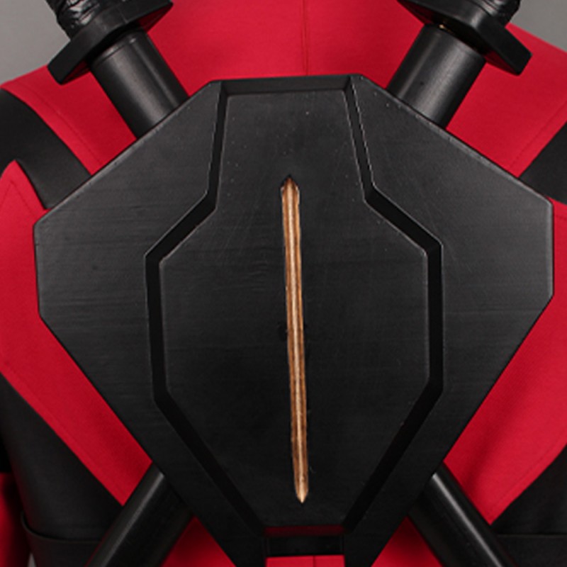 Wade Wilson Cosplay Costume Deadpool 3 Red Halloween Suit