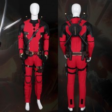 Wade Wilson Cosplay Costume Deadpool 3 Red Halloween Suit