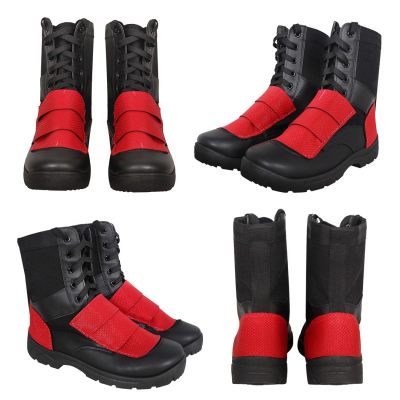 Deadpool 3 Cosplay Costume Wade Wilson Red Suit Halloween Outfits Deluxe Edition