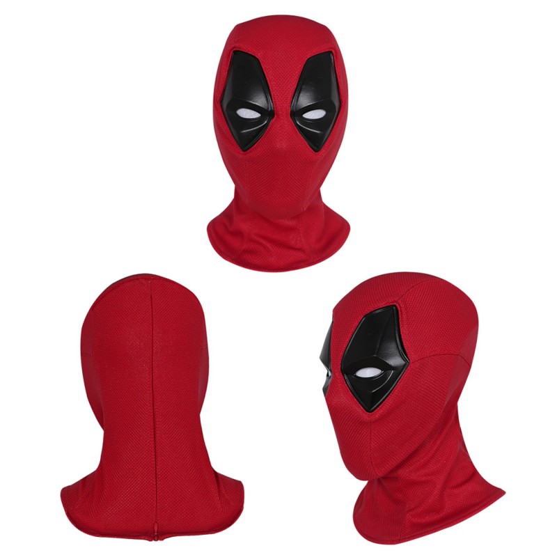 Deadpool 3 Cosplay Costume Wade Wilson Red Suit Halloween Outfits Deluxe Edition