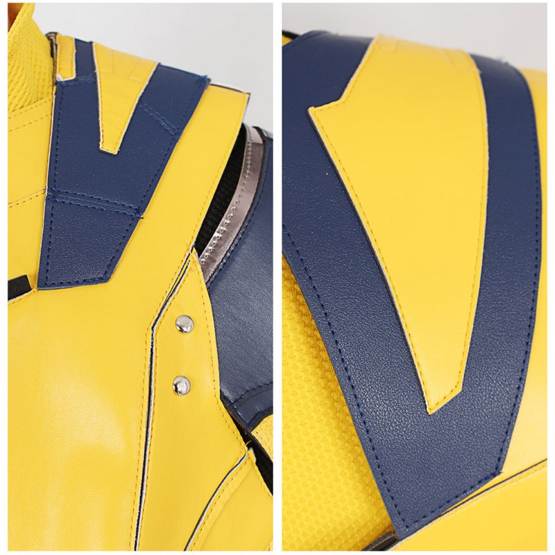 Deadpool & Wolverine Cosplay Costume Wolverine Halloween Suit Yellow Outfits