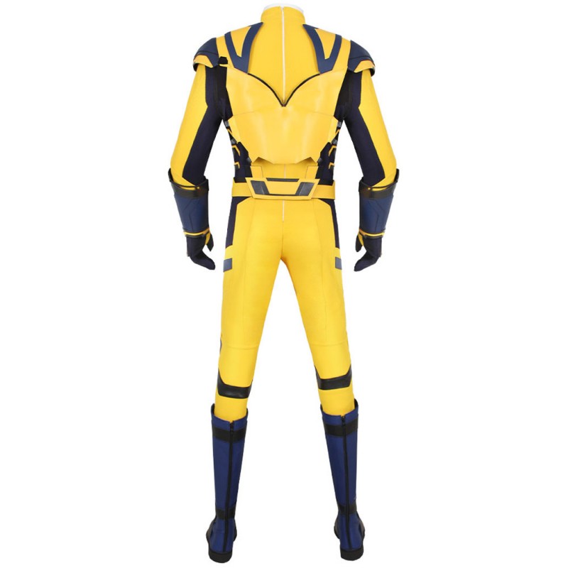 Deadpool & Wolverine Cosplay Costume Wolverine Halloween Suit Yellow Outfits