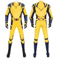 Deadpool & Wolverine Cosplay Costume Wolverine Halloween Suit Yellow Outfits