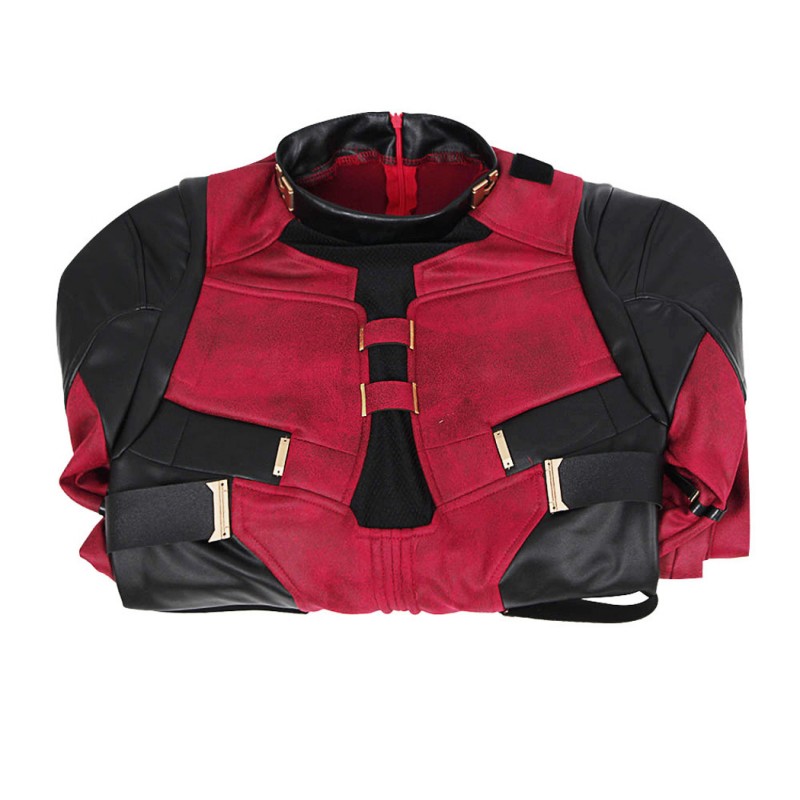 Deadpool 3 Wade Wilson Cosplay Costume Male Red Halloween Suit