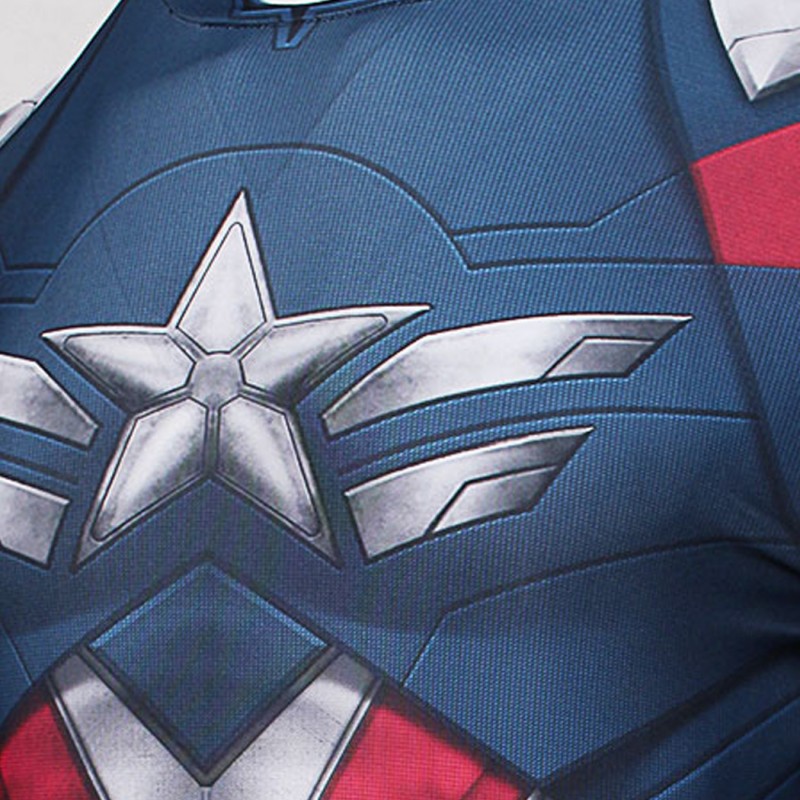 Captain America 4 Brave New World Falcon Sam Wilson Jumpsuit Cosplay Costume Male Suit