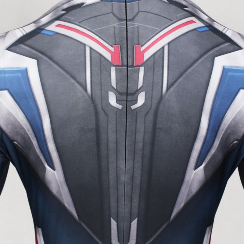 Captain America 4 Brave New World Falcon Sam Wilson Jumpsuit Cosplay Costume Male Suit