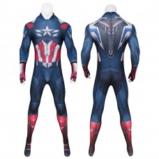 Captain America 4 Brave New World Falcon Sam Wilson Jumpsuit Cosplay Costume Male Suit