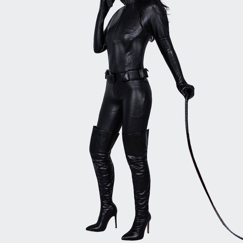 Catgirl Costume Dark Kinght CW Cosplay Suit Women Halloween Outfit