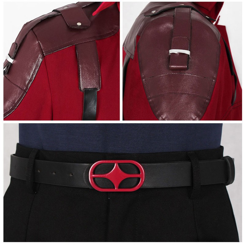 Devil May Cry 5 Dante Cosplay Costume DMC Halloween Suit Red Outfits