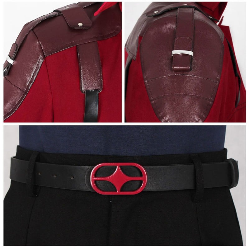 DMC 5 Cosplay Costume Dante Halloween Suit Red Outfits
