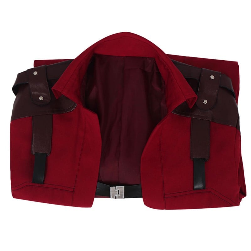 DMC 5 Cosplay Costume Dante Halloween Suit Red Outfits
