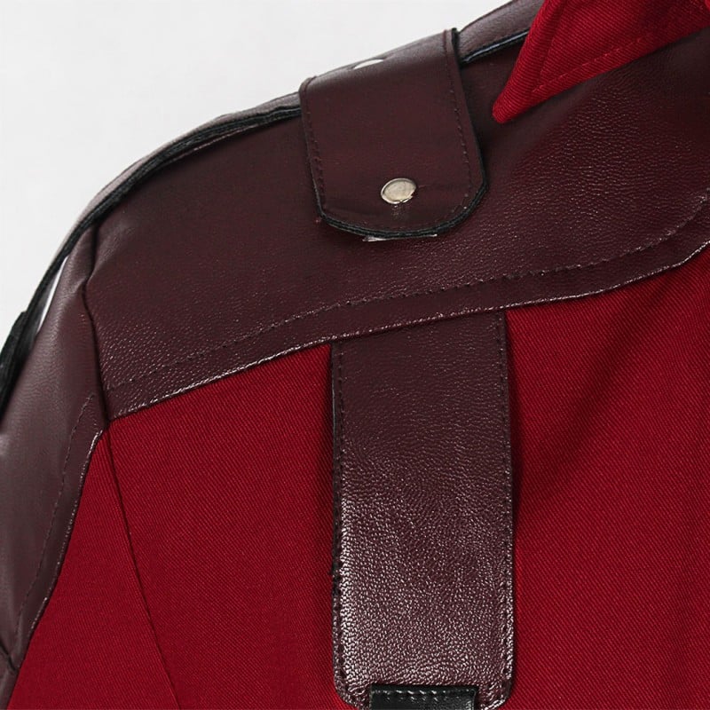 DMC 5 Cosplay Costume Dante Halloween Suit Red Outfits