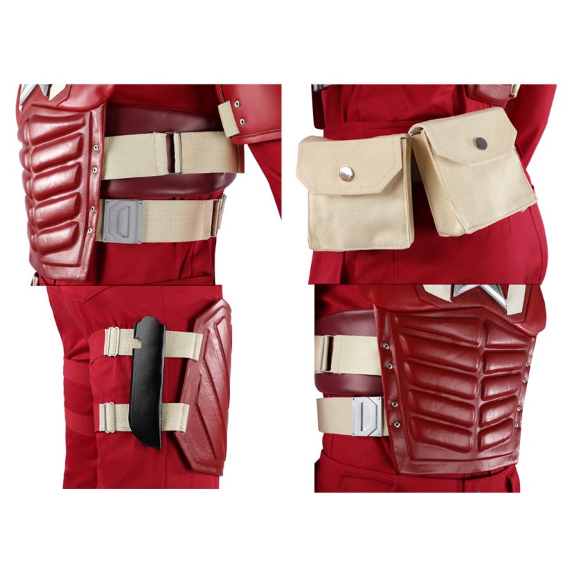 Red Guardian Halloween Suit Thunderbolts Cosplay Costumes