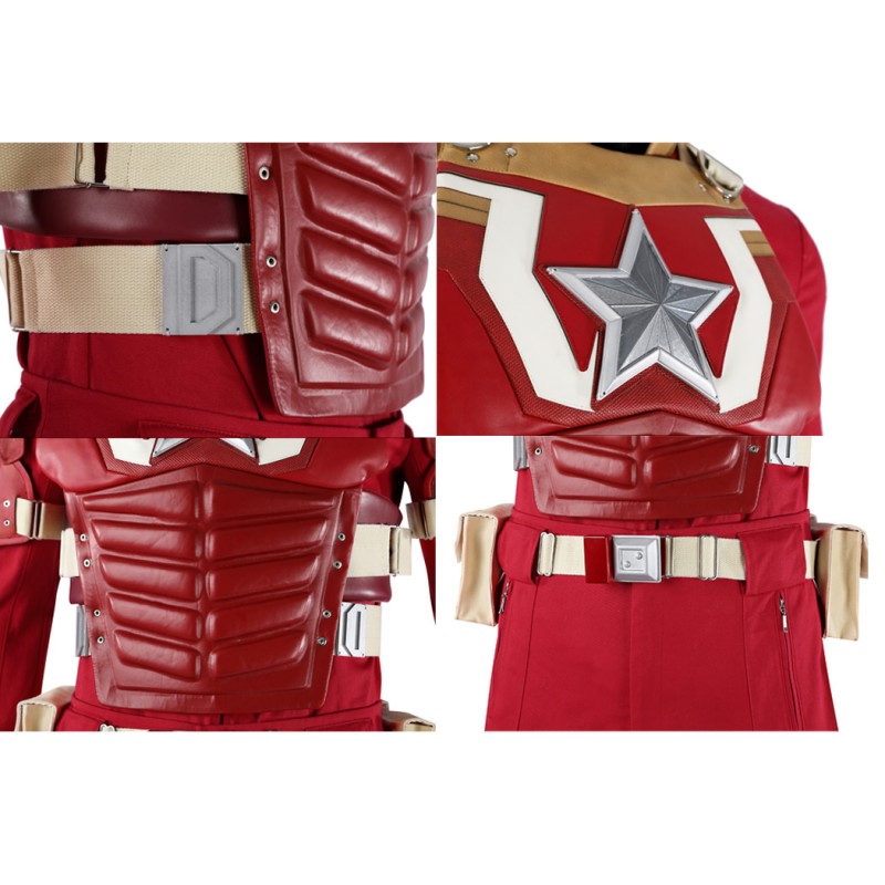 Red Guardian Halloween Suit Thunderbolts Cosplay Costumes