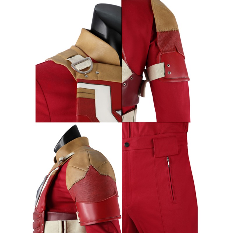 Red Guardian Halloween Suit Thunderbolts Cosplay Costumes