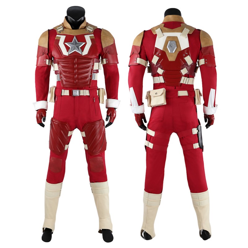 Red Guardian Halloween Suit Thunderbolts Cosplay Costumes