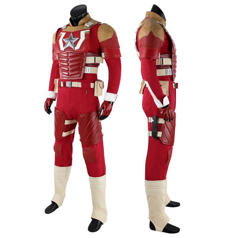 Red Guardian Halloween Suit Thunderbolts Cosplay Costumes