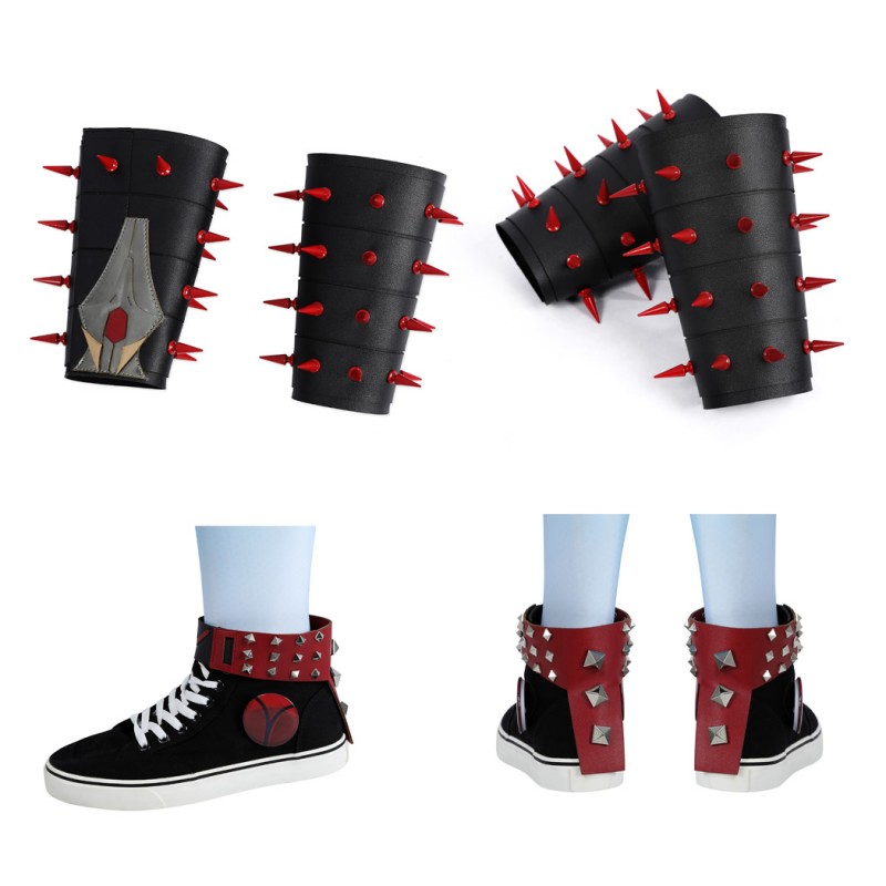 Spider-Punk 2099 Costume Marvel Rivals Halloween Cosplay Suit