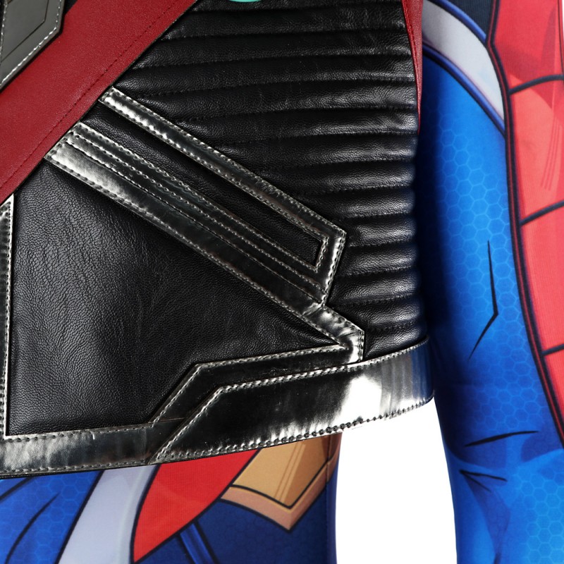 Spider-Punk 2099 Costume Marvel Rivals Halloween Cosplay Suit