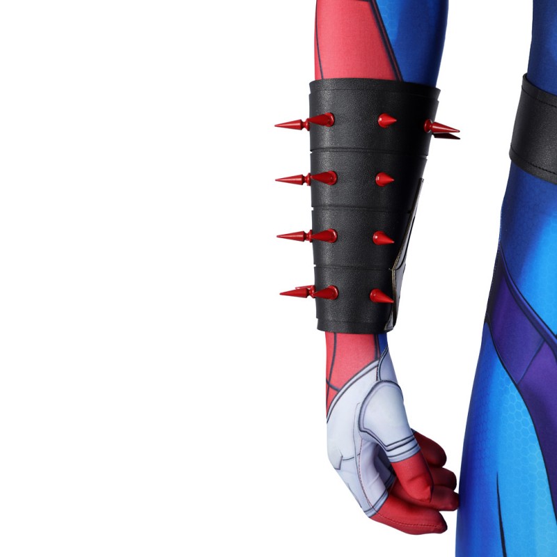 Spider-Punk 2099 Costume Marvel Rivals Halloween Cosplay Suit