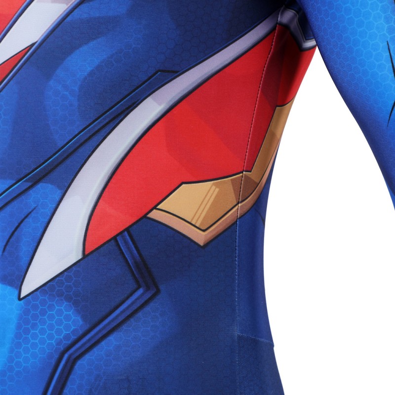 Spider-Punk 2099 Costume Marvel Rivals Halloween Cosplay Suit